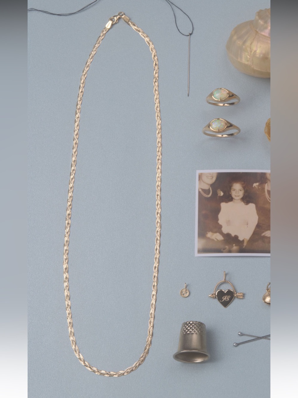 Jenny slate x catbird entwined braided chain collar necklace - Picture 4 of 7